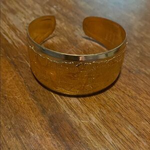 Gold Cuff Bracelet